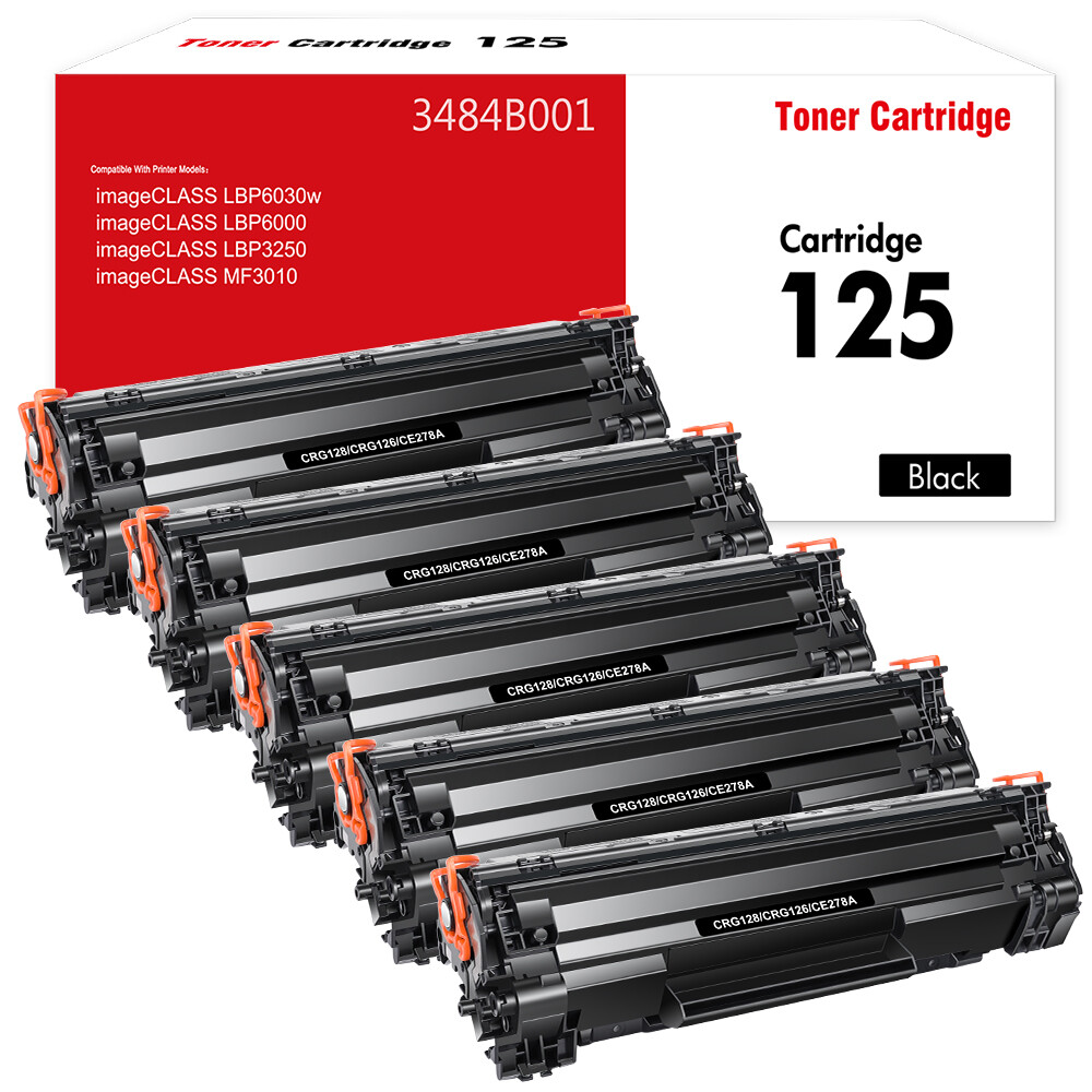Cartridge 125 Toner for Canon CRG-125 ImageClass LBP6000 LBP6030w MF3010 Lot