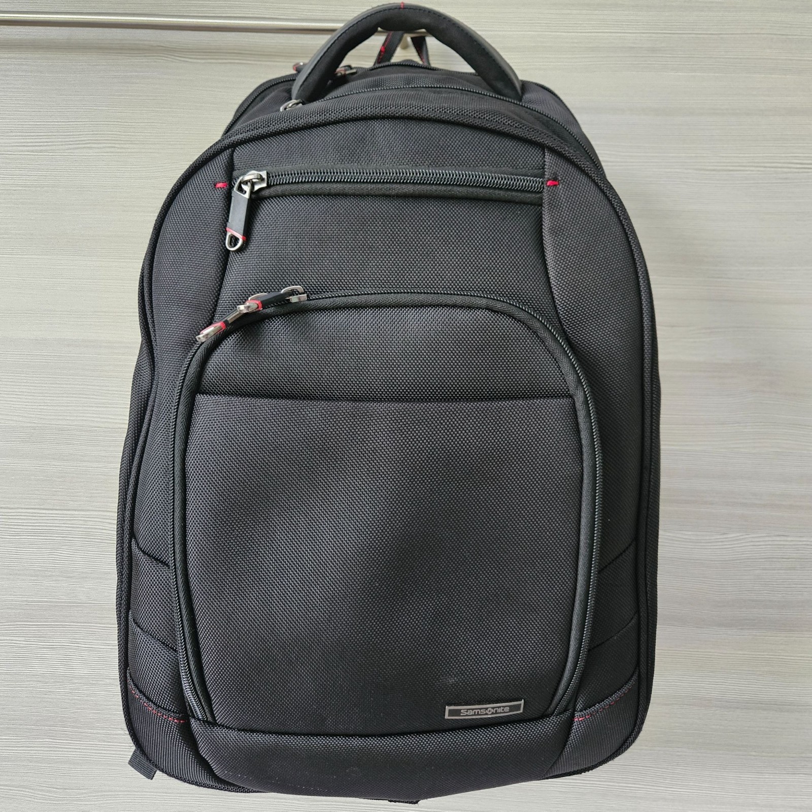 Samsonite Xenon 2 Laptop TSA Checkpoint Friendly Laptop Backpack Black Red Bag