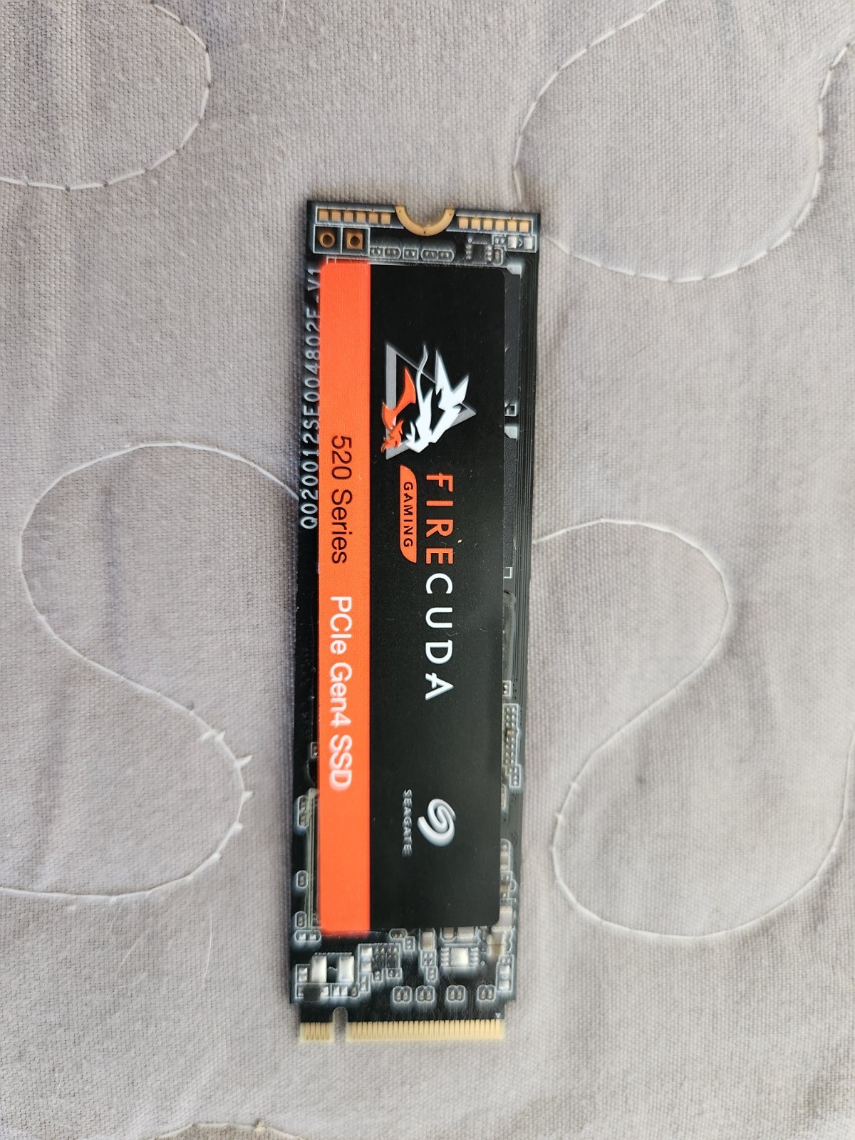 Seagate FireCuda 520 SSD 1TB PCIe Gen4x4 NV Me, Reformatted, ZP1000GM30002