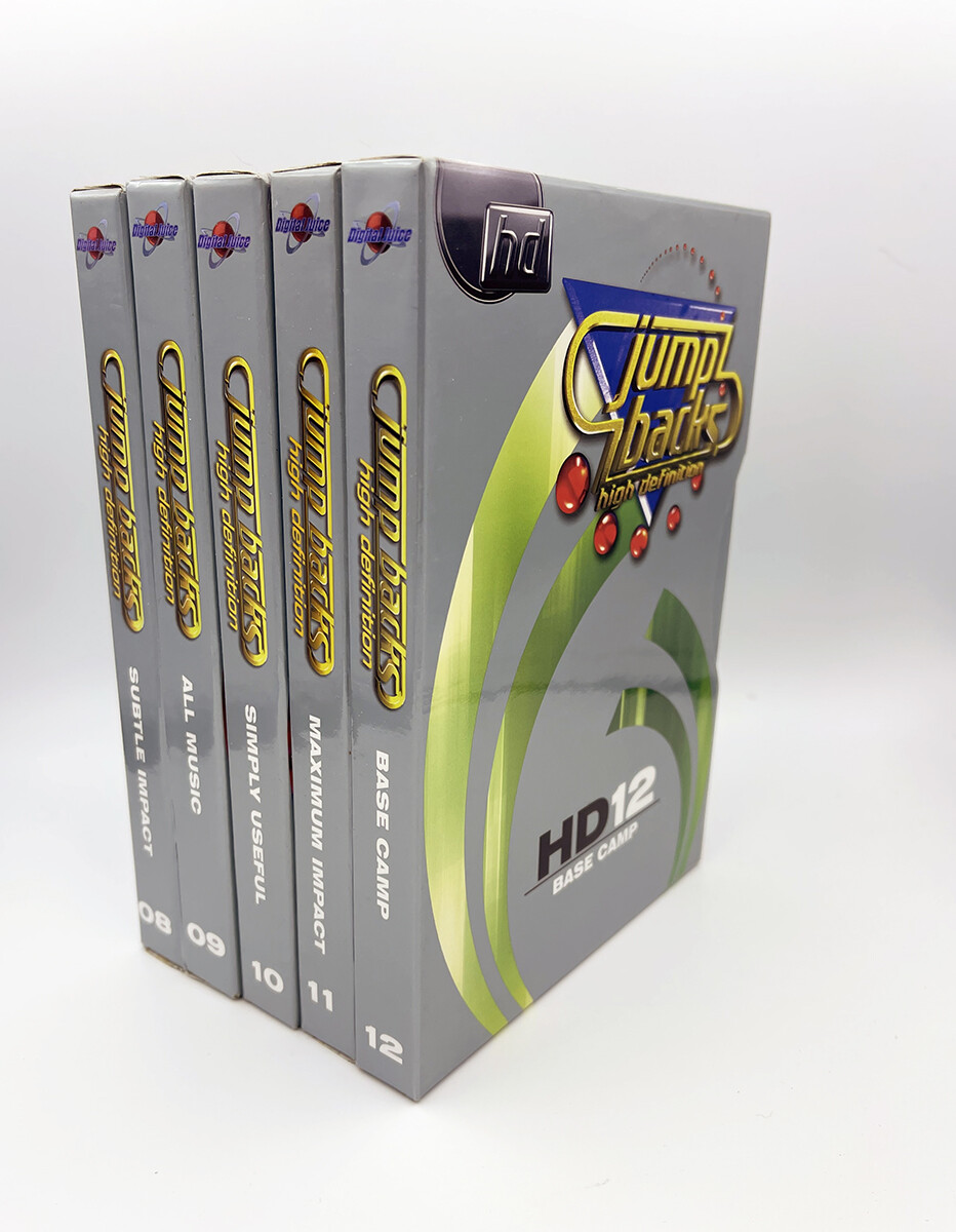 Digital Juice Jump Backs High Definition Volumes 08, 09, 10, 11, 12- Lot 2