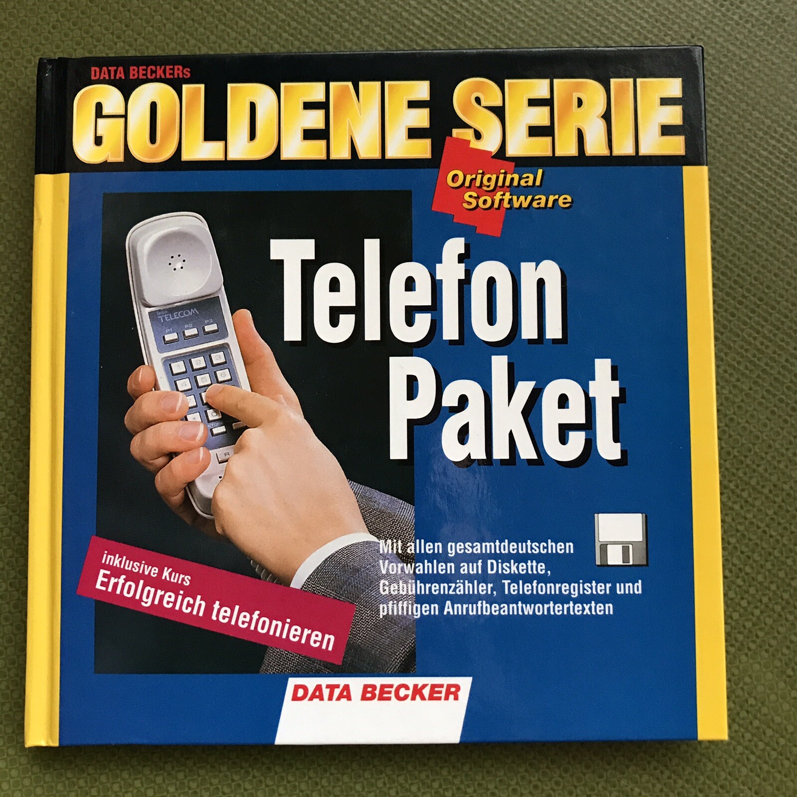 Data Becker's GOLDEN SERIES - telephone package - Data Becker Verlag 1992