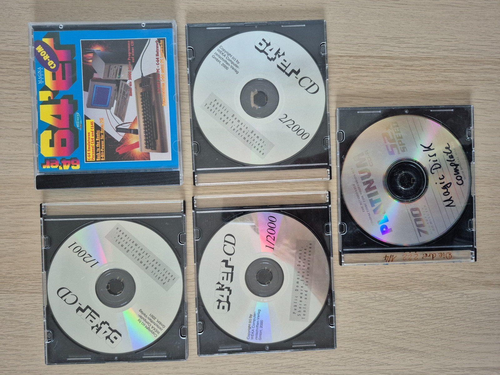 ✅ Commodore C64 C128 Amiga ⭐ 5 Disc 64 Magazine ⭐ Fast Shipping ⚡️