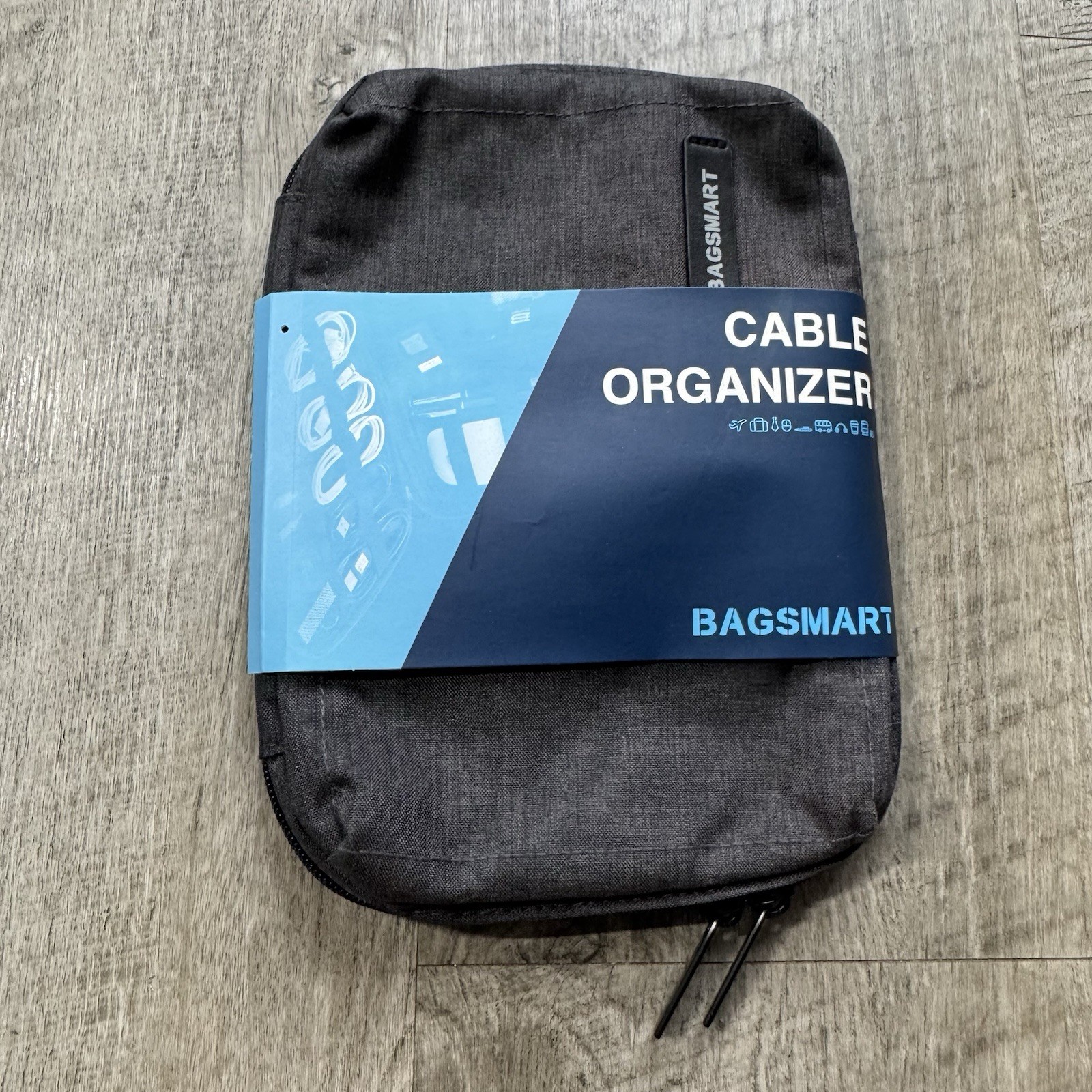 BAGSMART Electronic Organizer Small Home Travel Cable Organizer Bag Cord Charger