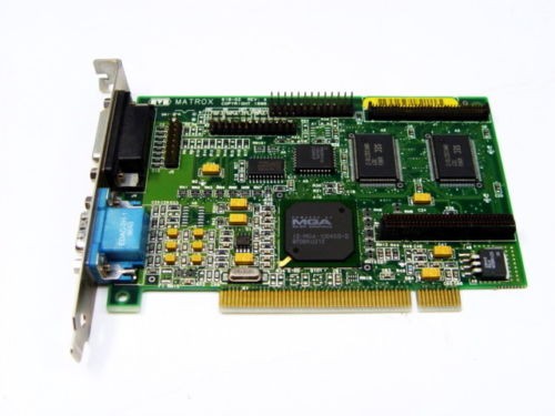 Matrox 618-02 Rev A Pci Graphics Card, Mga-Myst/2/Gat, Fcc Id: I Tested Working