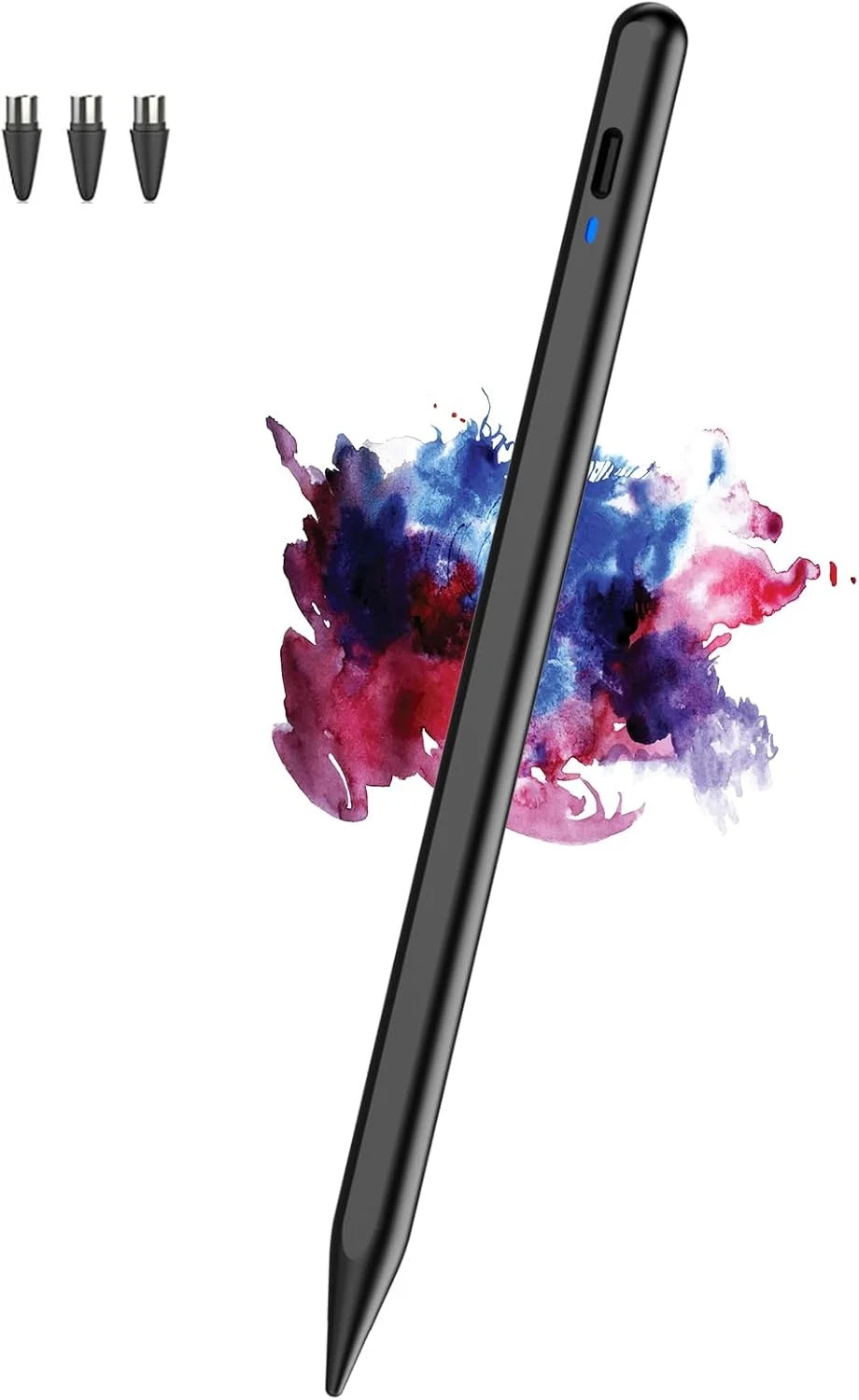 Active Stylus Pen for Android/Samsung A9/A9+, POM Tip Phone Pencil with Black