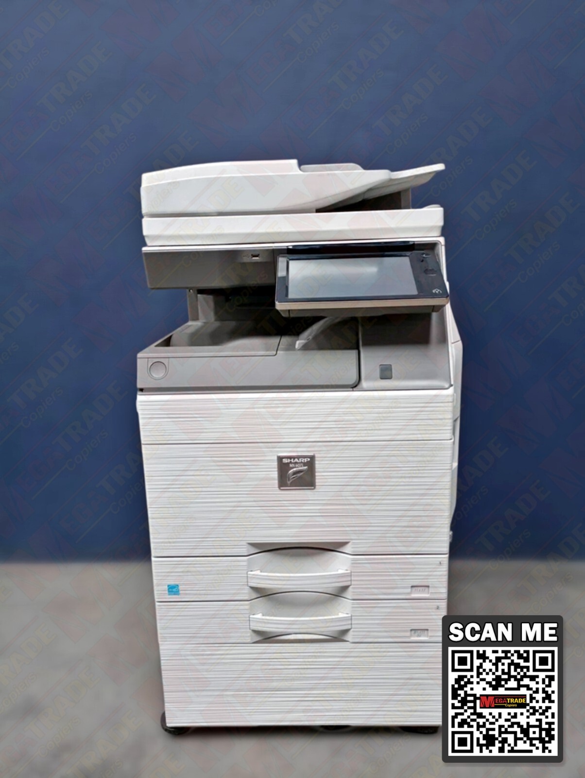 Sharp MX-M5071 A3 Black & White Multifunction Printer Copier Scanner WiFi 50 PPM