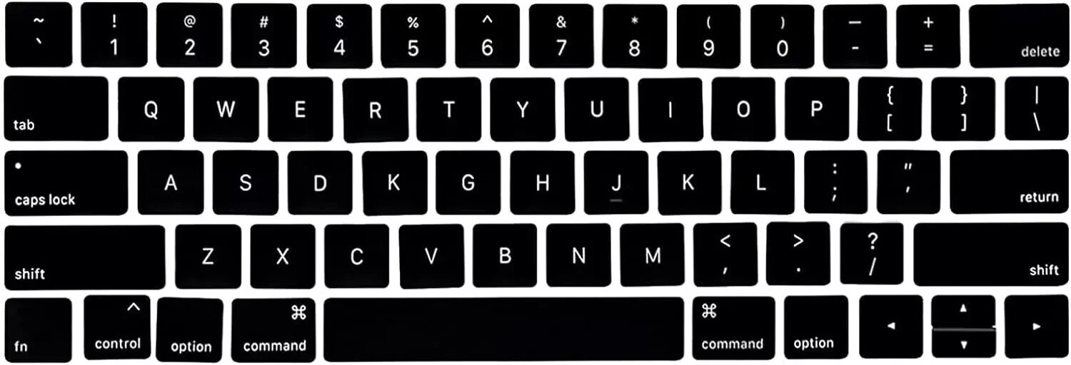 1 Set Replacement US Keyboard Key Cap for Macbook Pro 13" A1706 A1707 2016 2017