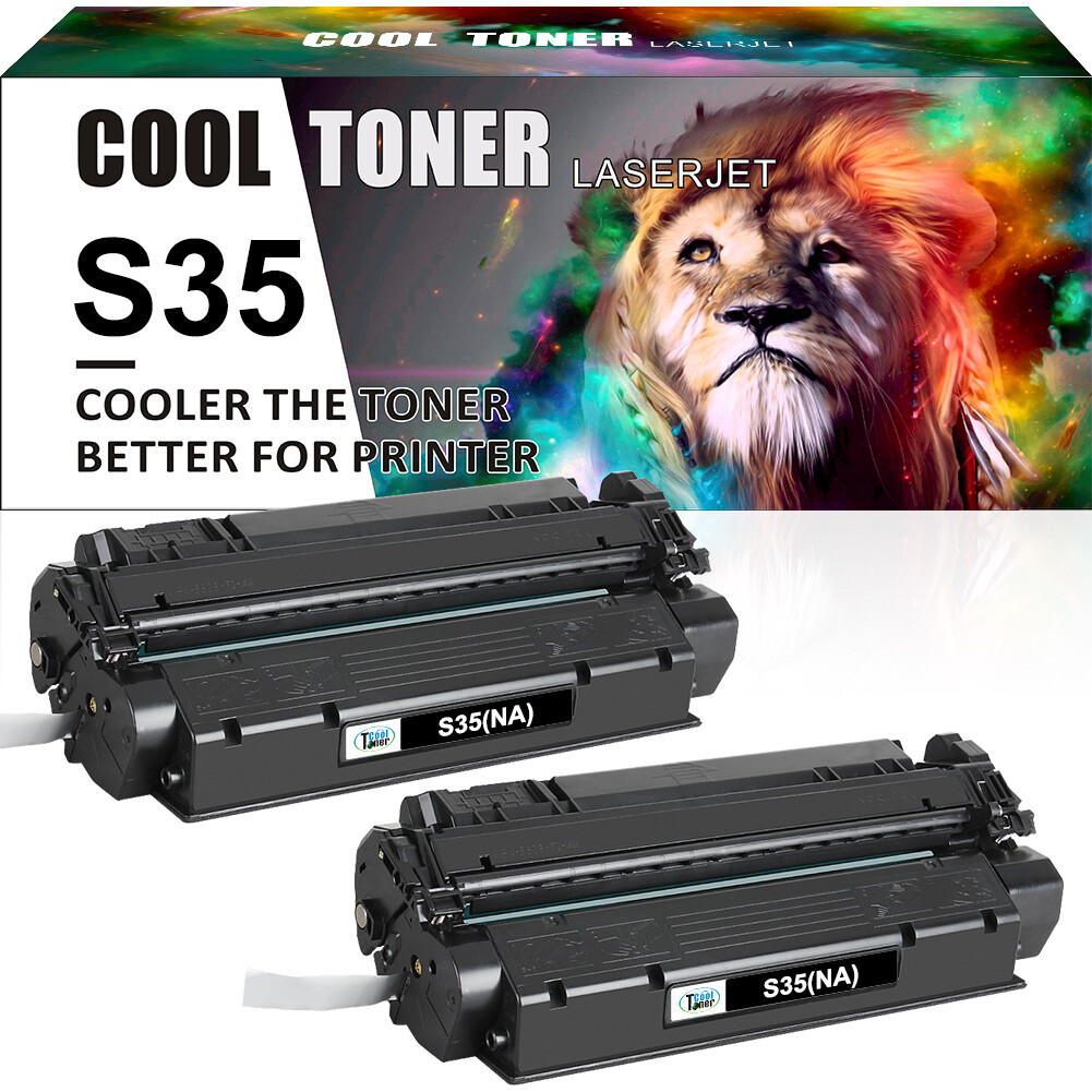 2PK FX8 S35 Black Toner Cartridge For Canon S-35 ImageClass D320 D340 L170 L400
