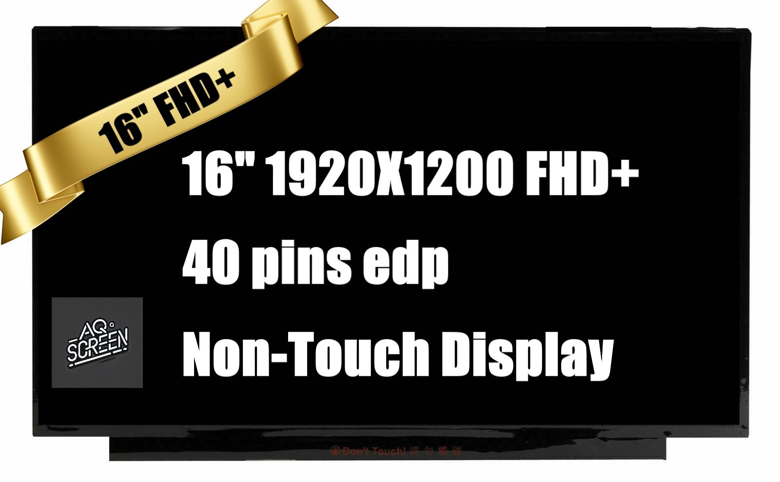 16'' 144Hz WUXGA IPS LED LCD Screen Display for HP OMEN Slim Gaming P05506-L61