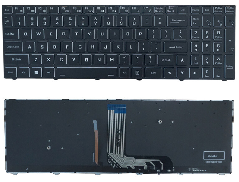 New Laptop English US Keyboard For Gigabyte A5 X1 A5 K1 A7 X1 A7 K1 Backlit