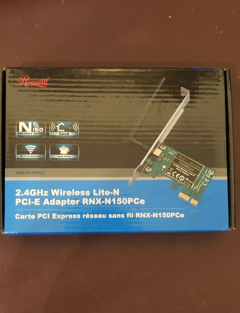 Rosewill 2.4GHz Wireless Lite-N PCI-E Adapter RNX-N150PCe