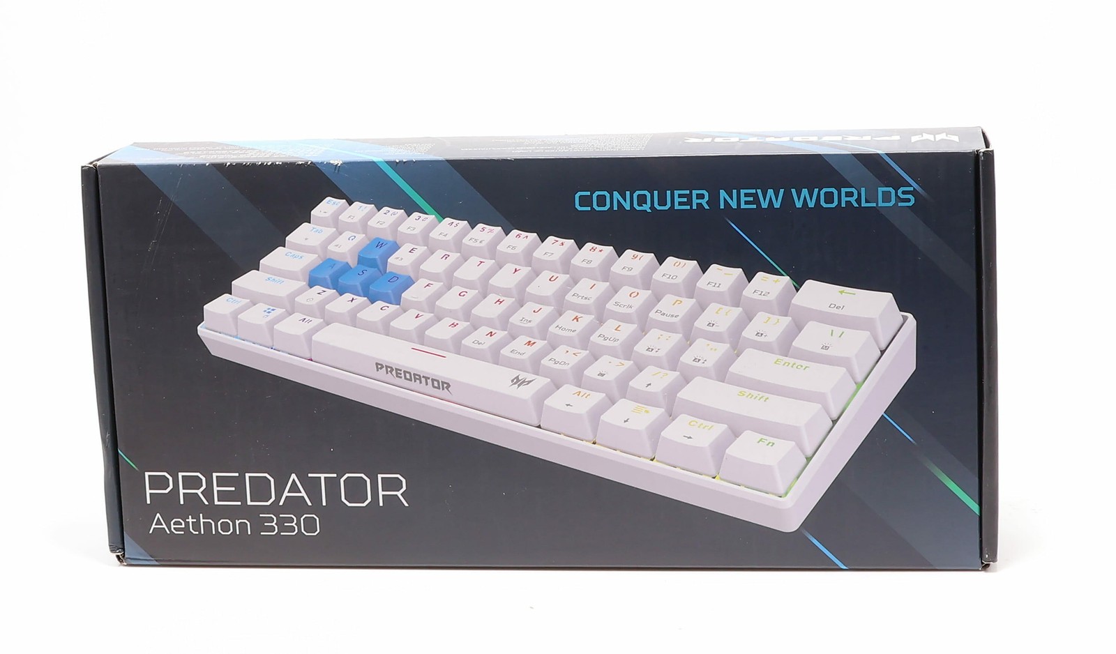Acer Predator Aethon 330 PKR200 Gaming Keyboard White Compact 61-Key Design