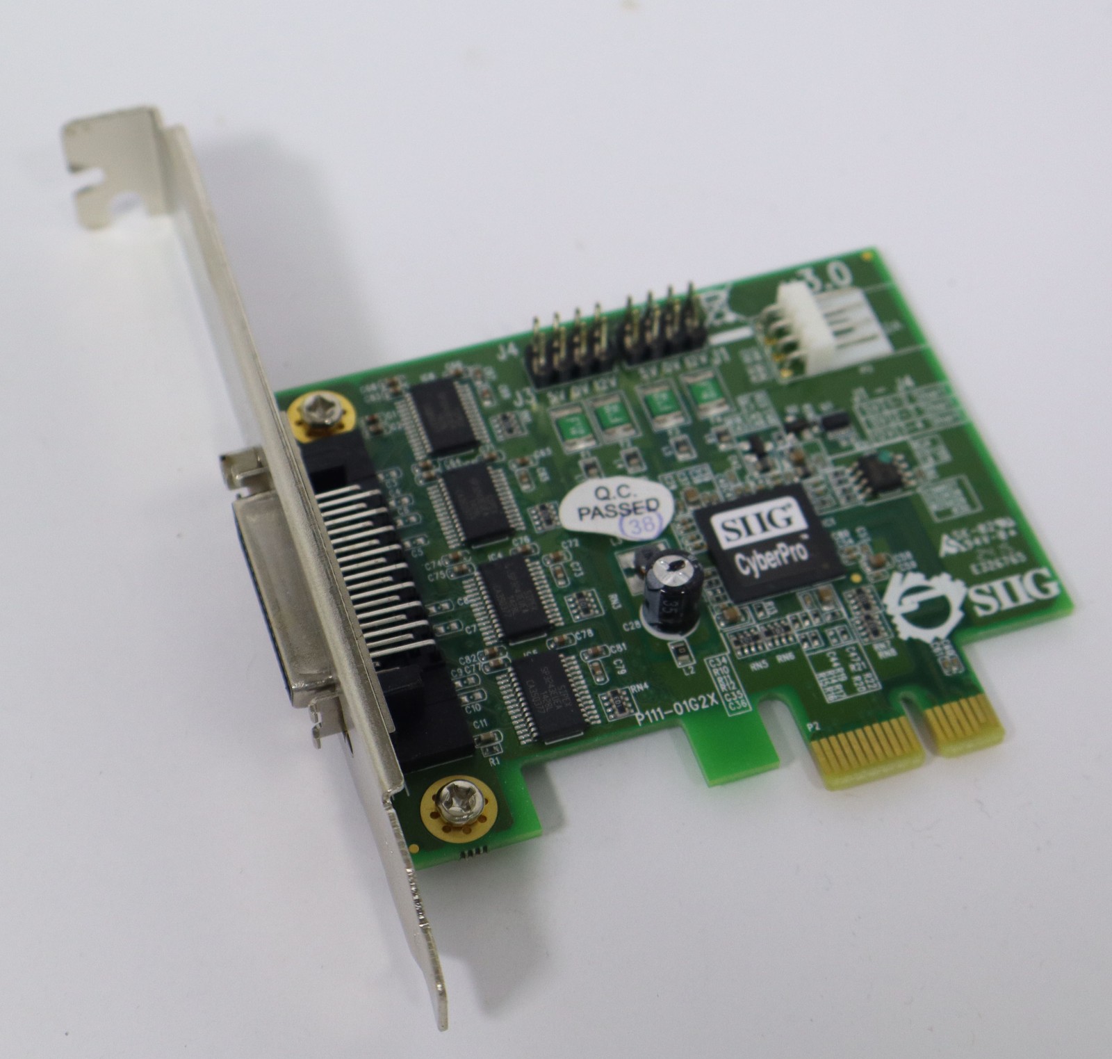 SIIG CyberPro P111-01G2X AUL3536X PCI-e Interface Card