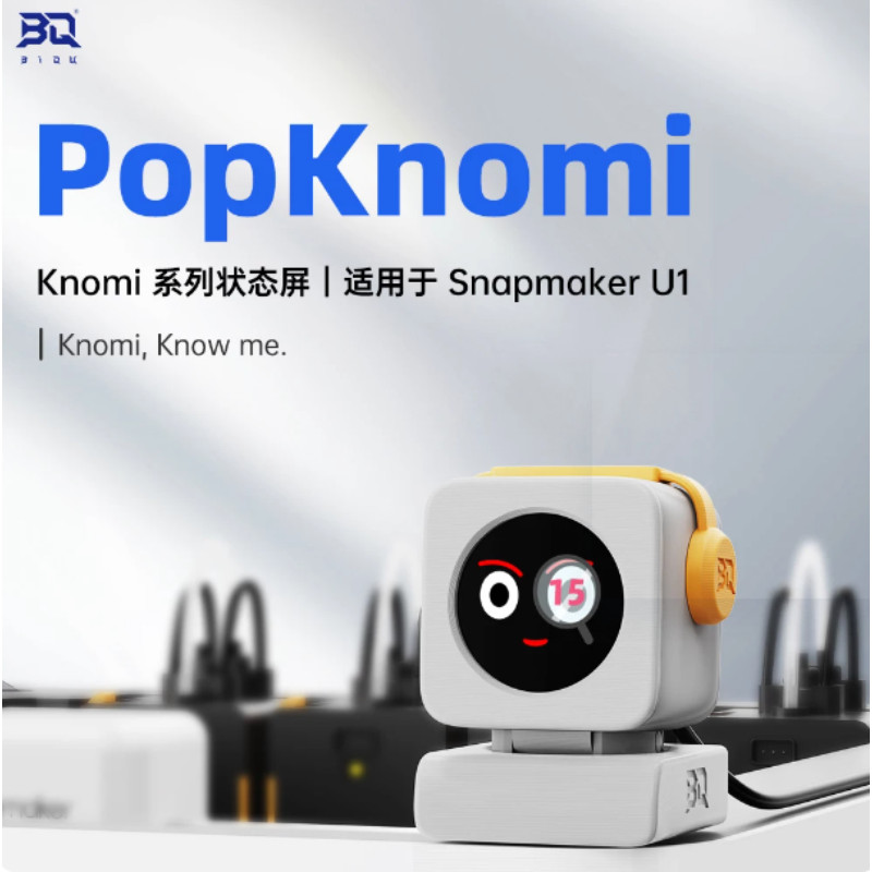 PopKnomi Smart Status Screen, DIY Upgrade Display for Snapmaker U1