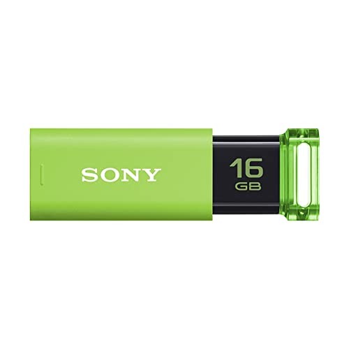SONY USB Memory USB3.1 16GB Green Capless Design USB Flash Drive USM16GU G