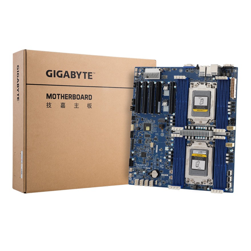 GIGABYTE MZ72-HB2 REV3.1 SP3 DDR4 E-ATX Server Motherboard AMD EPYC 7002/7003