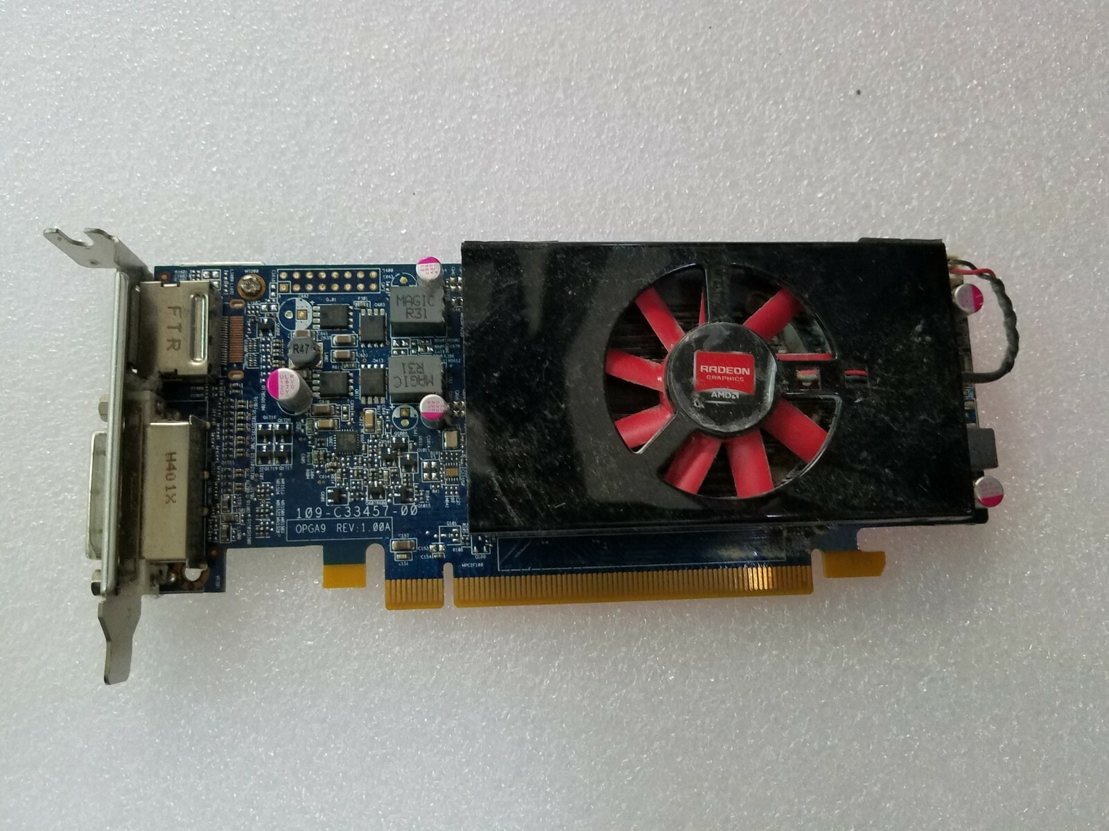 AMD Radeon HD 7570 C334 1322‑00K0000 Driver 1GB DDR3 DVI-Display port VIDEO CARD