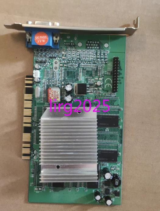 1pc used  GF200 32M PCI 128BIT PCI graphics card