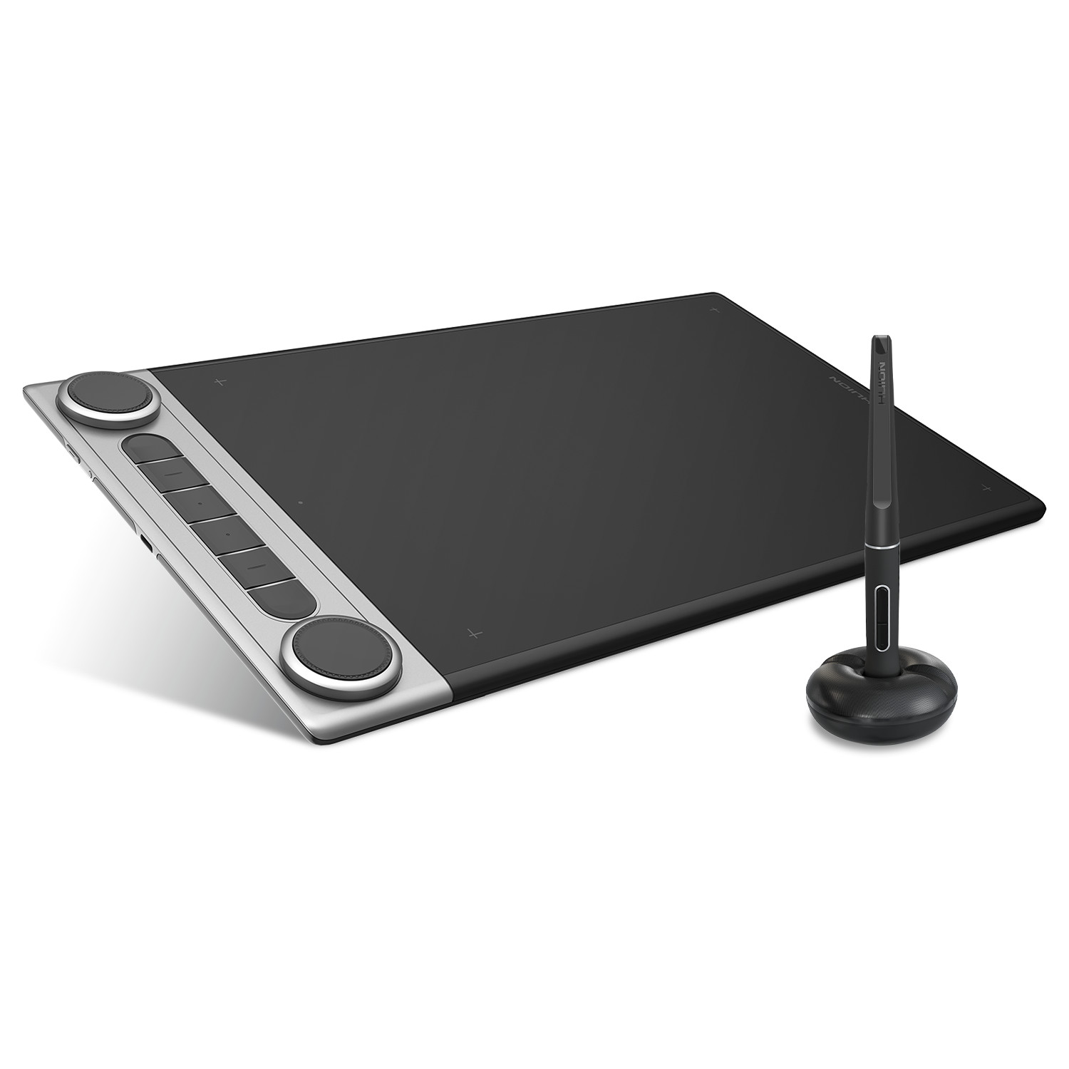 HUION Inspiroy Dial 2 Bluetooth Wireless Graphics Drawing Tablet with Dual Dials