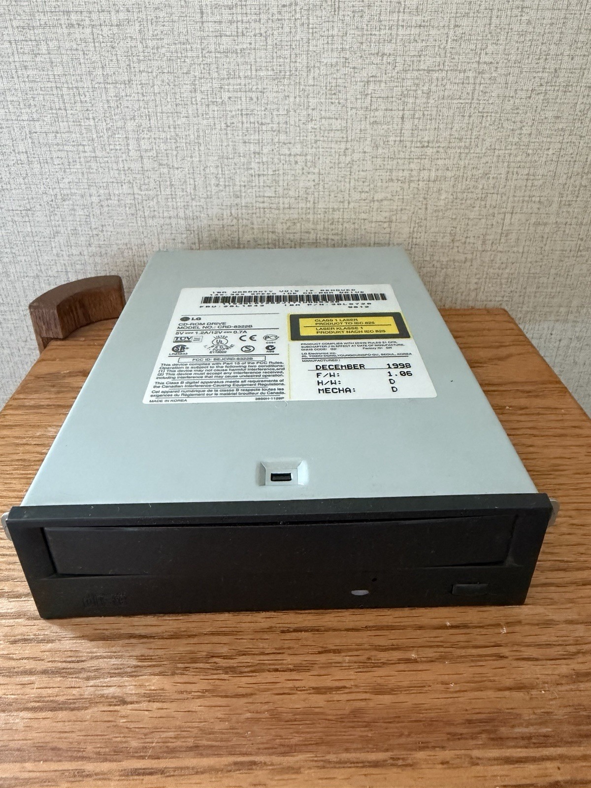 Vintage 1998  IBM-branded internal IDE CD-ROM drive