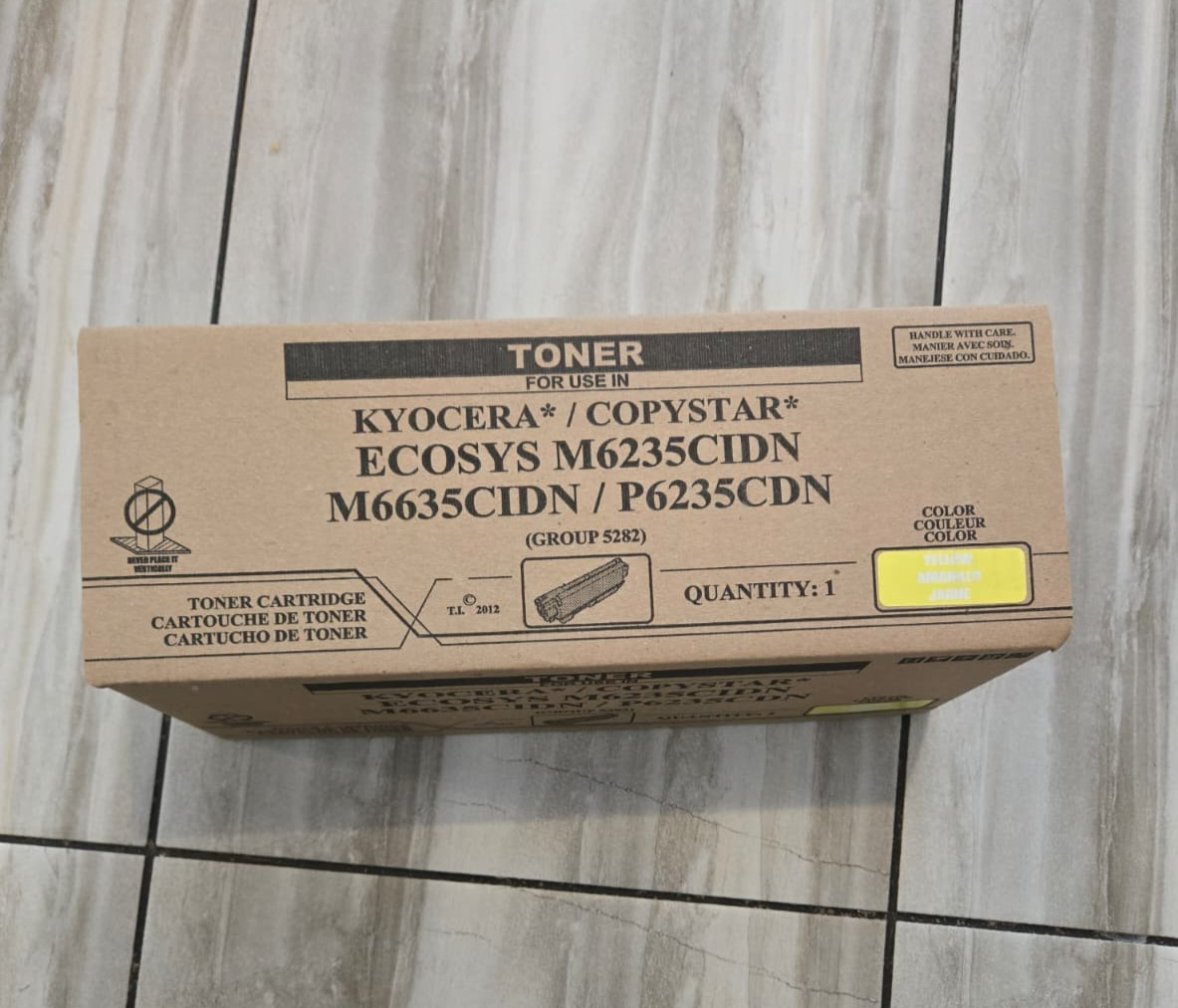 YELLOW TONER FOR KYOCERA / COPYSTAR ECOSYS M6235CIDN, M6635CIDN / P6235CDN