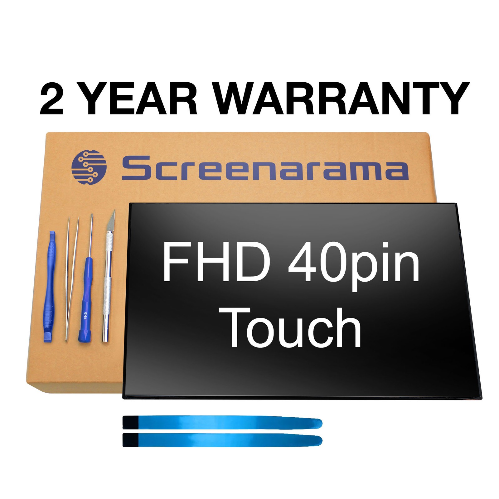 LG LP140WFB(SP)(F4) 40pin FHD 1080p IPS LED LCD Touch Screen SCREENARAMA * FAST