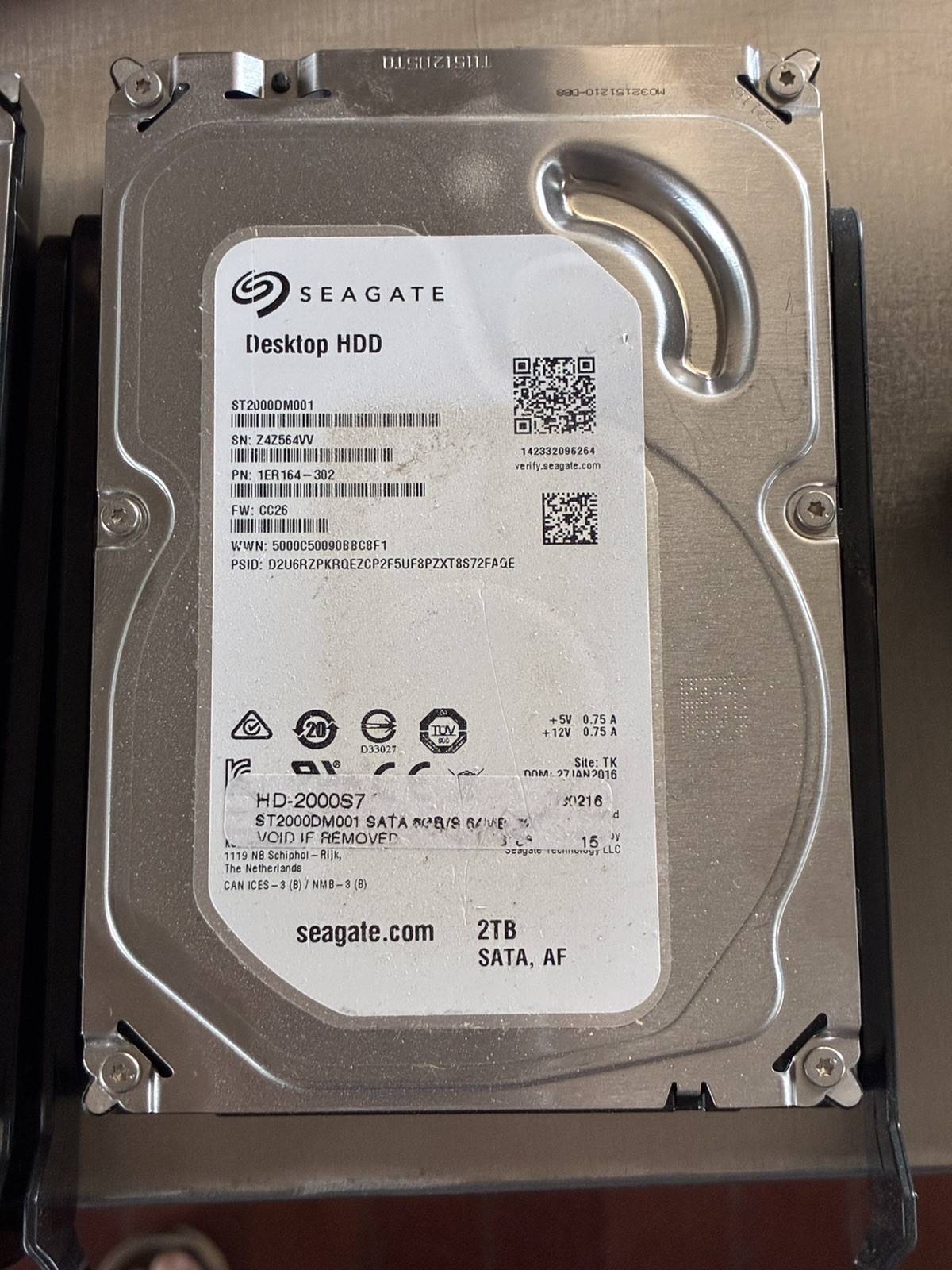 IBM 2TB SAS 7.2K RPM 3.5 in Enterprise HDD | 45W8286 | ST2000NM0001 | 99Y1167