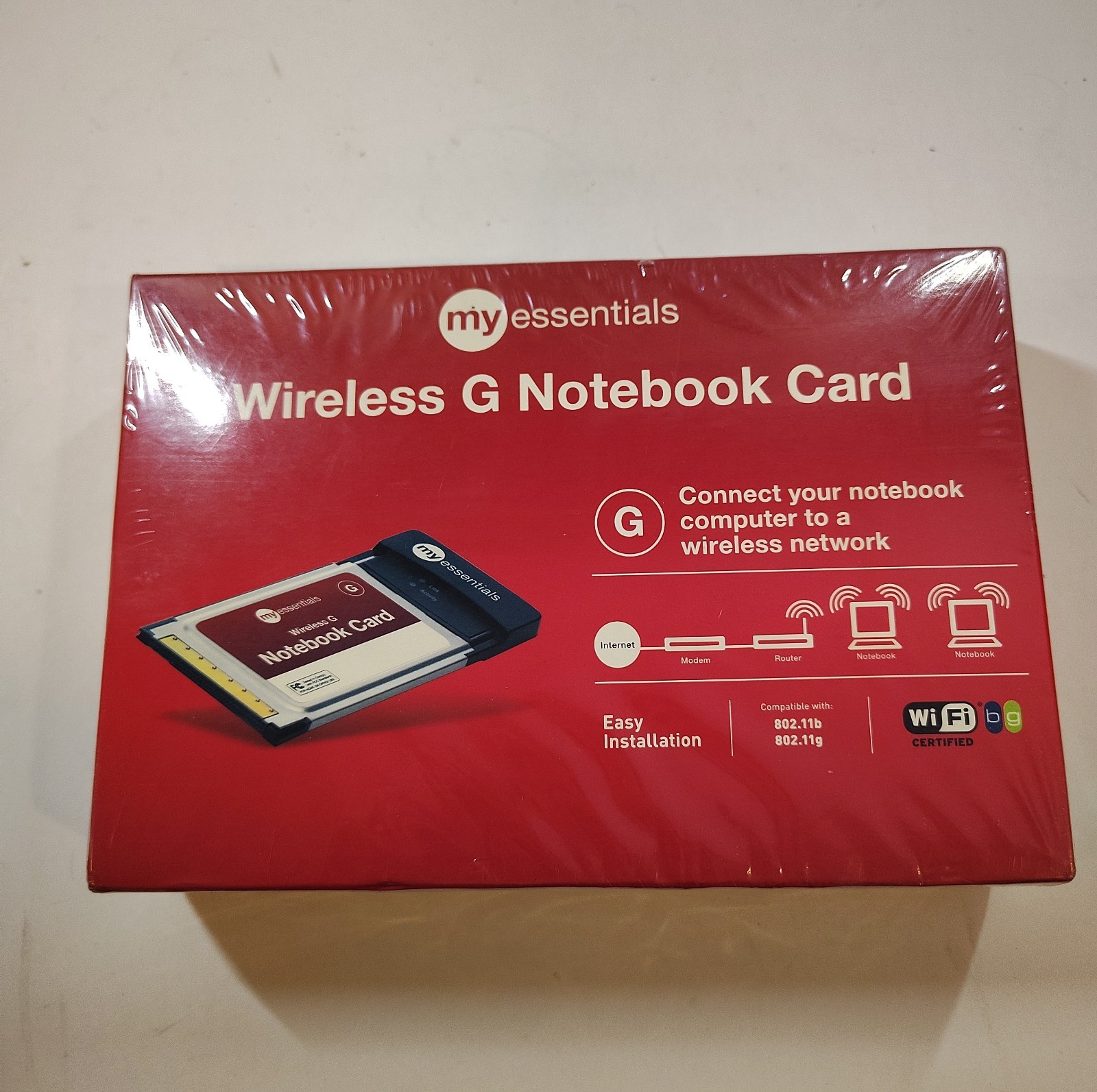  Belkin MyEssentials Wirless G Notebook Card Model No. ME1002-NB