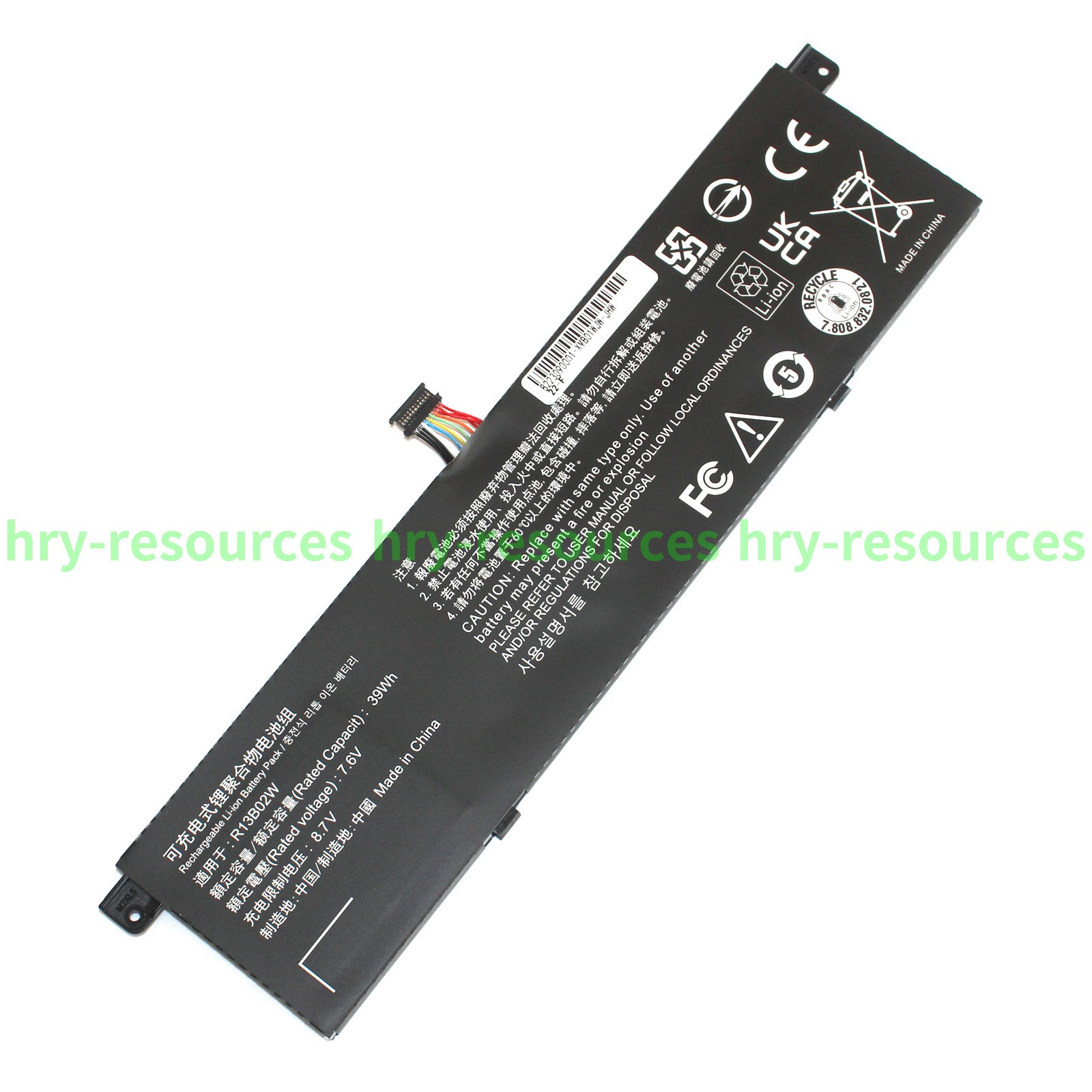 New R13B02W R13B01W Battery for Xiaomi Mi Notebook Air 13.3" 13" Inch 2018 39Wh