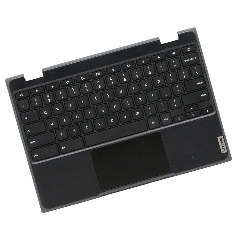 New For Lenovo 100E Chromebook 2nd Gen AST 82CD Palmrest Keyboard 5CB0Z21474 US