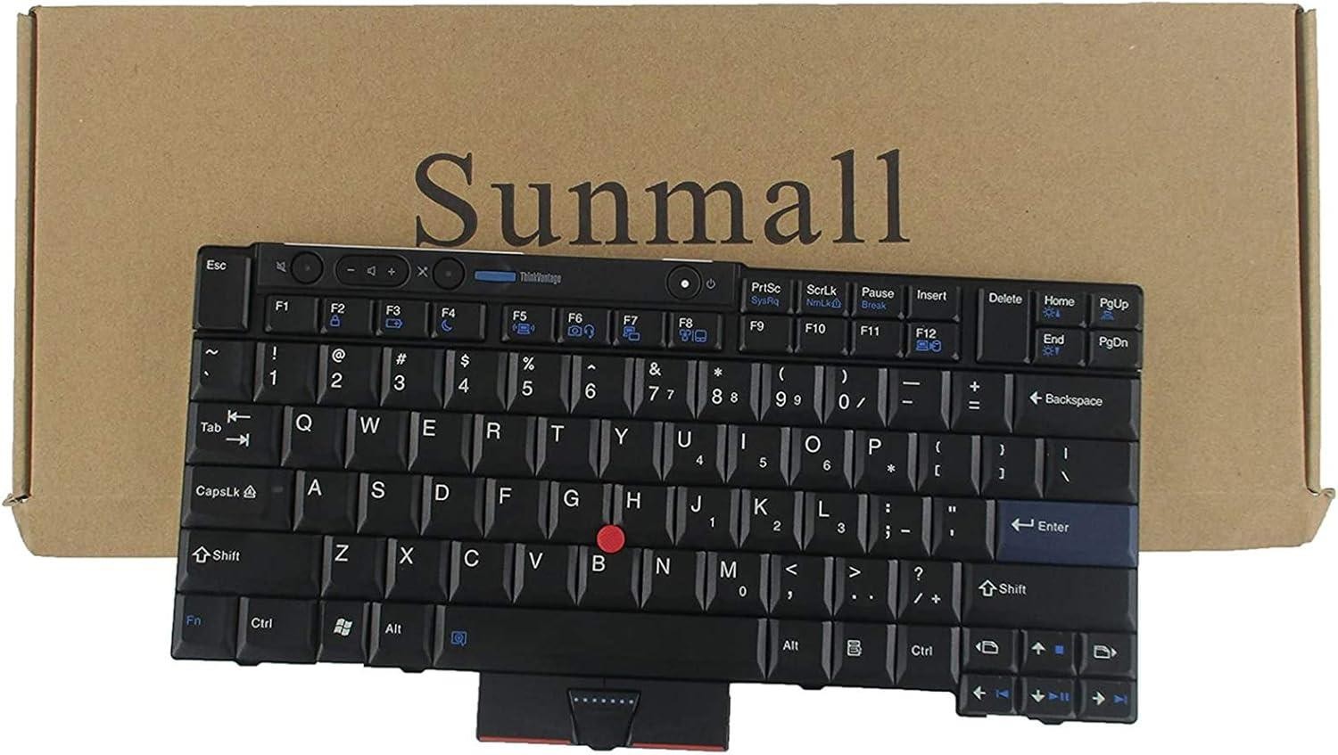 T410 Keyboard, New Laptop Keyboard with Pointer Compatible with Lenovo ThinkPad