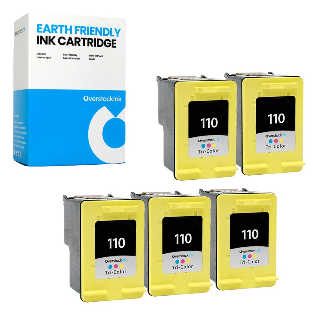5-Pack Compatible OSI 110 Cartridges for HP PhotoSmart A646 A710 A712 A716 A717