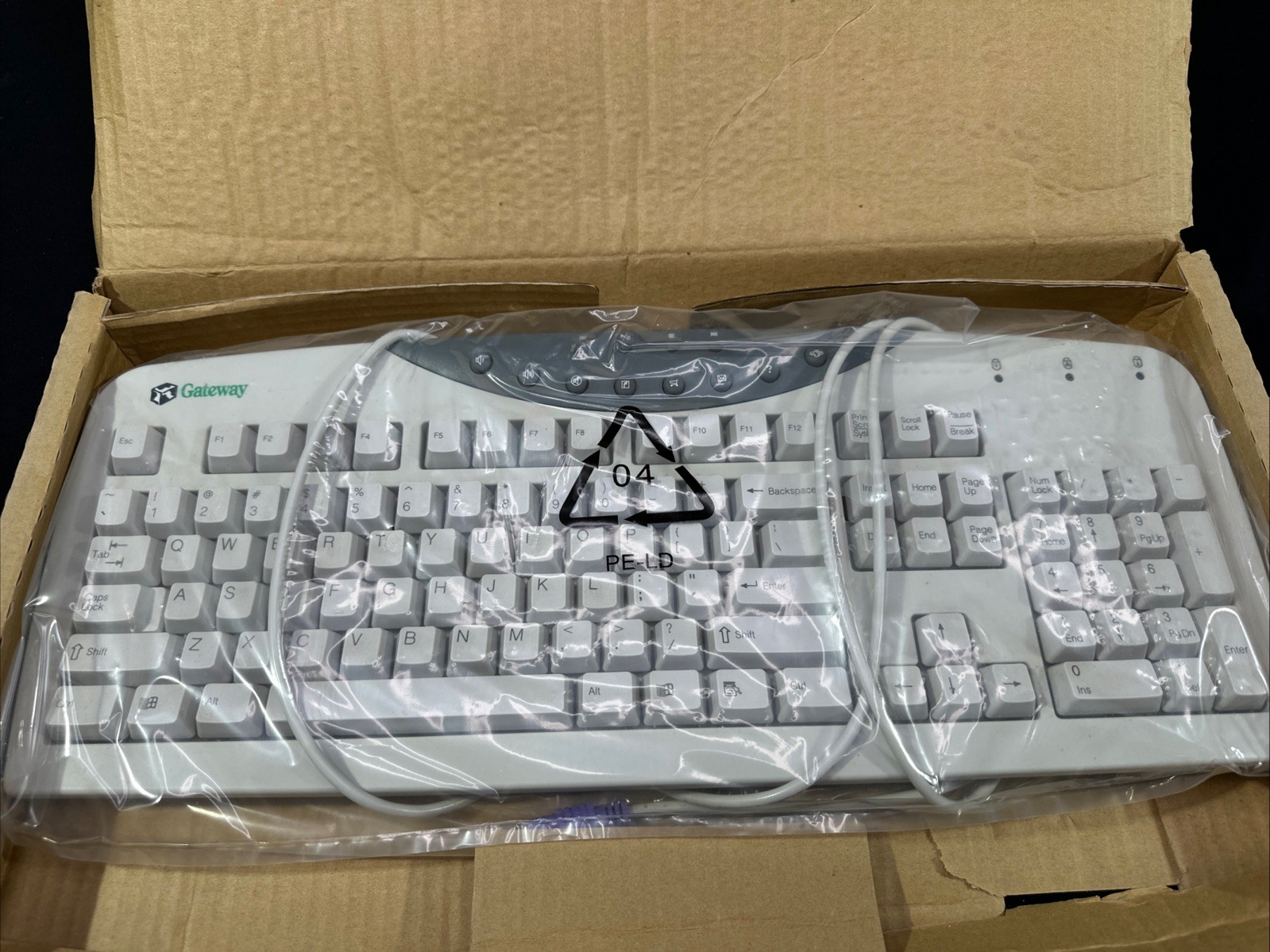 Vintage Gateway Keyboard 7002557 Model SK-9921 | PS/2 Keyboard