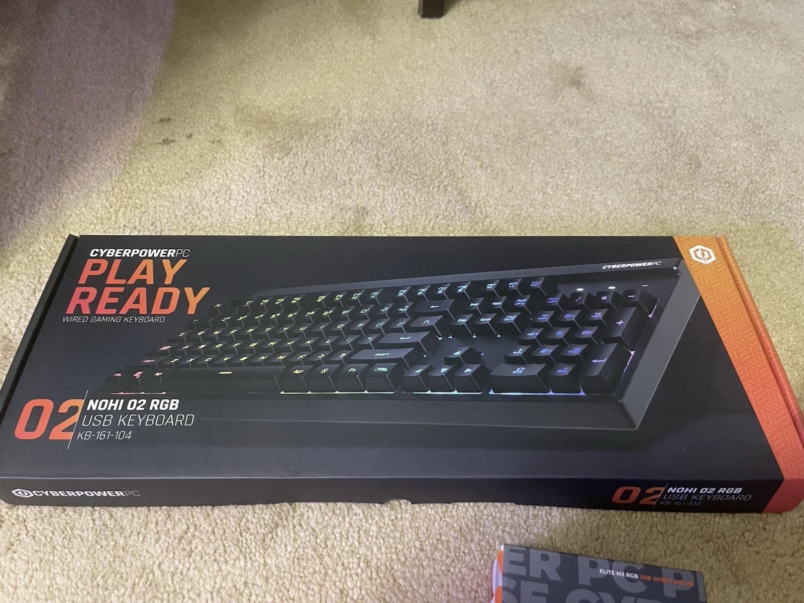 CyberPower PC Play Ready Gaming Keyboard With Elite CyberPowerPC Mouse