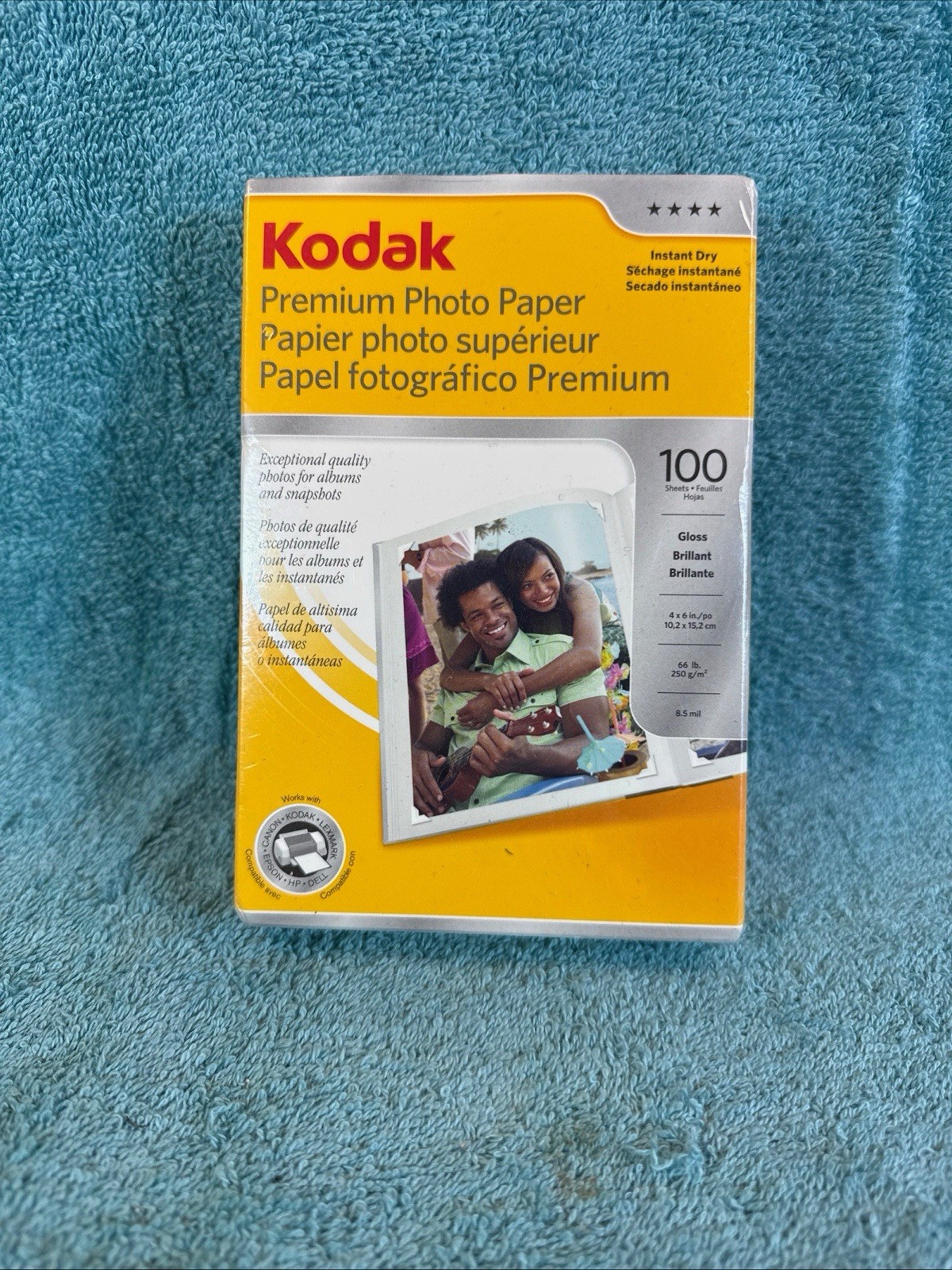 Kodak 4x6 Premium Photo Paper 100 Sheets