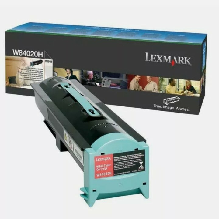 New Genuine Lexmark W840 Printer High Yield BLACK Toner W84020H 30K pages yield 