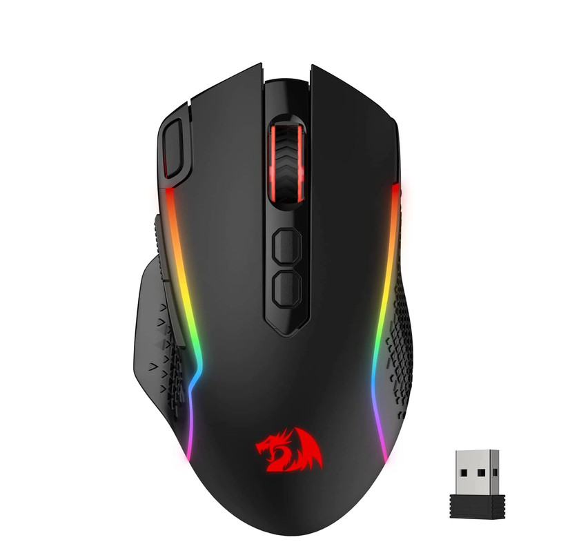 Redragon Taipan Pro M810 Wireless Gaming Mouse 10,000 DPI - Used