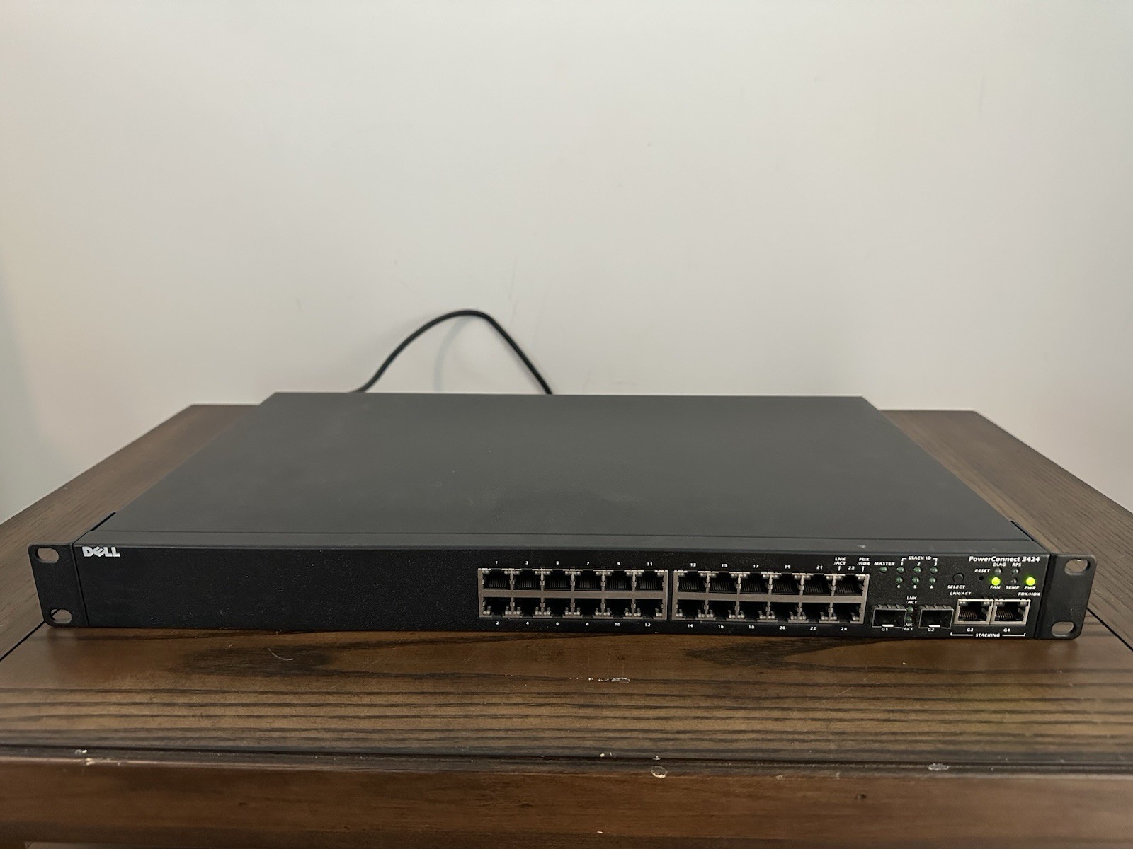 Dell PowerConnect 3424 24-Port Switch.  4D #2
