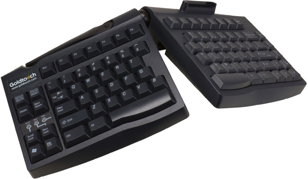 Goldtouch GTS-0077 SC2.0 ERGONOMIC SMART CARD KEYBOARD - BLACK