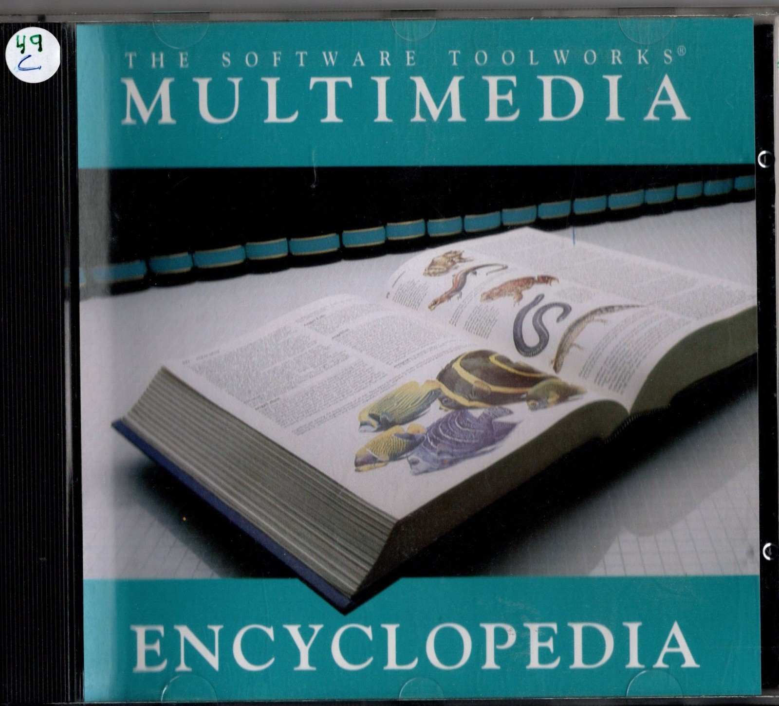 Multimedia Encyclopedia Version 1.5 CD-ROM 1992  IBM PC DOS.  #49