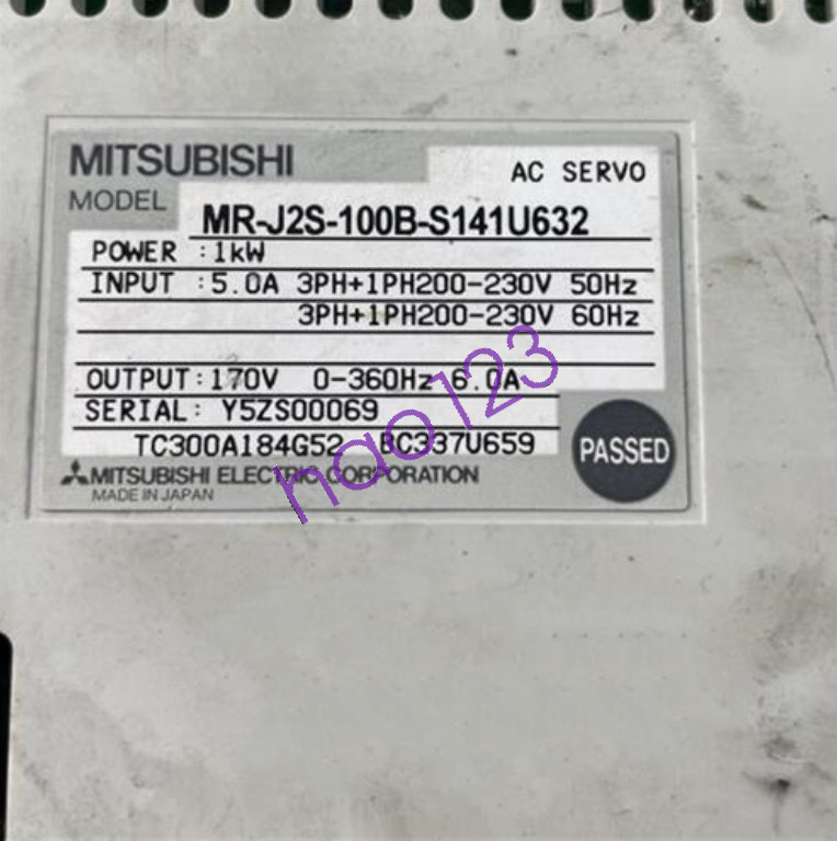 MR-J2S-100B-S141U632 MITSUBISHI SERVO DRIVE In Box UPS/FedEx NEW