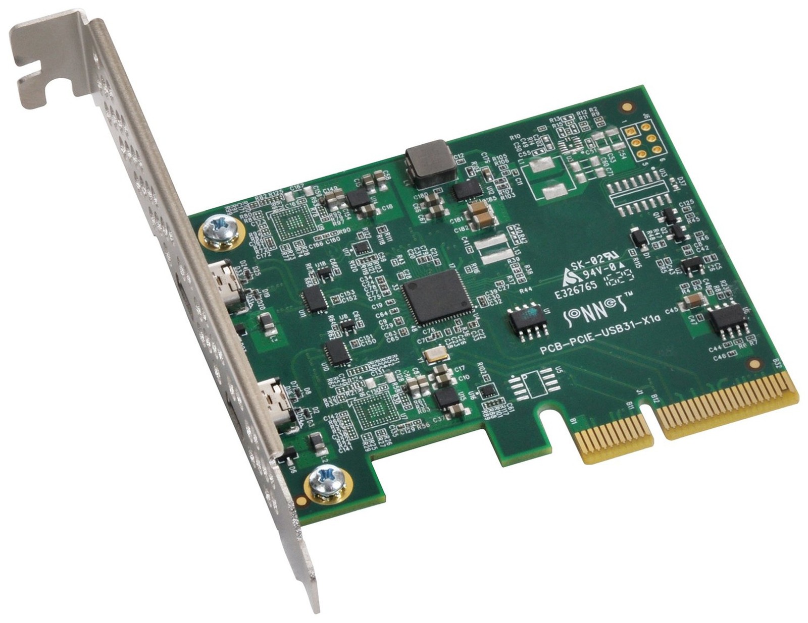 Sonnet Allegro USB 3.1, Two-Port USB-C 10Gb PCIe Card (USB3C-2PM-E)