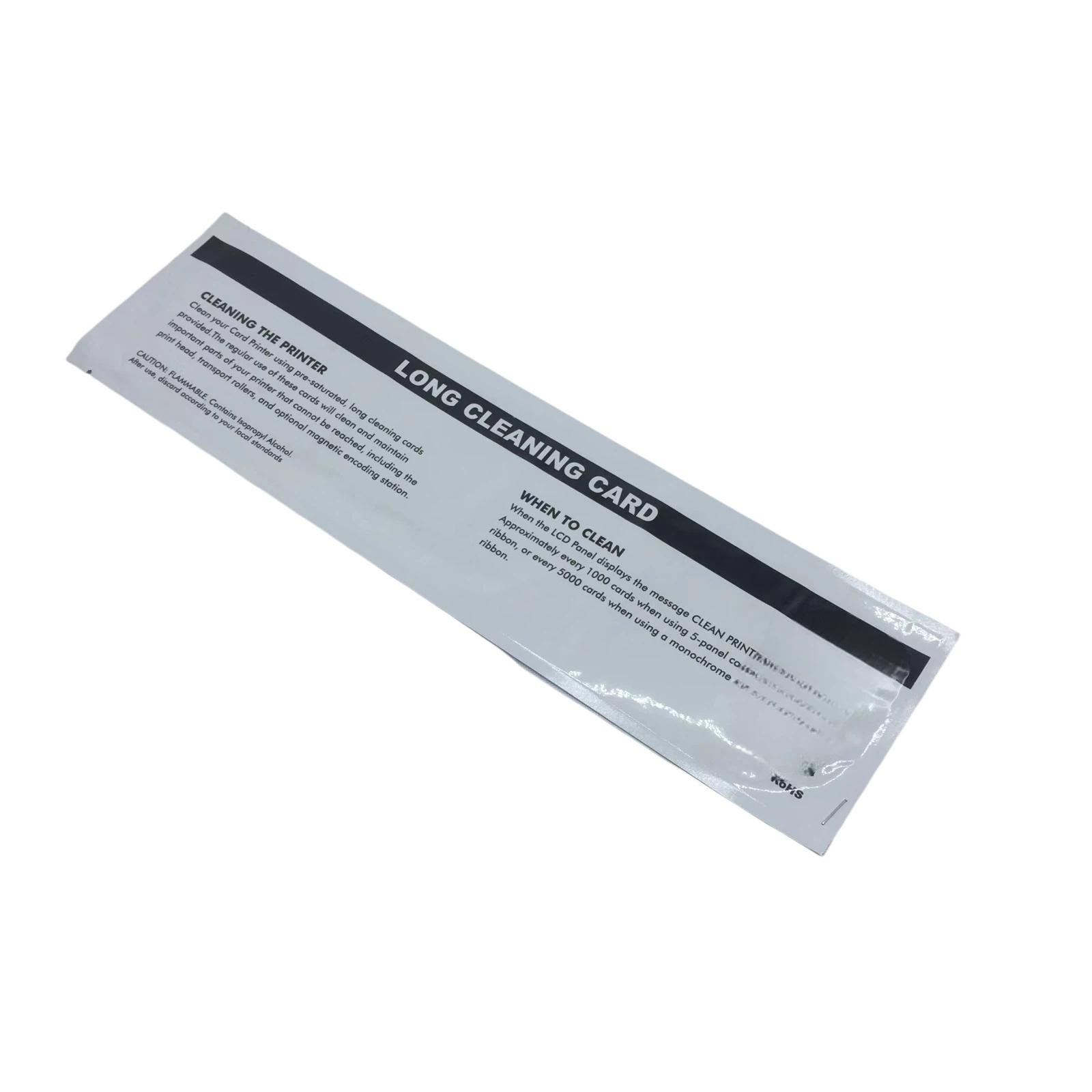 Long T-Cleaning Card LCC-T330 54×330mm fits for Zebra P120i P430i P330i P640i