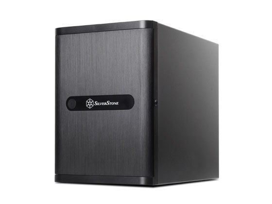 Silverstone DS380B Black 8Bay Small Form Factor NAS Chassis w/o Power Supply