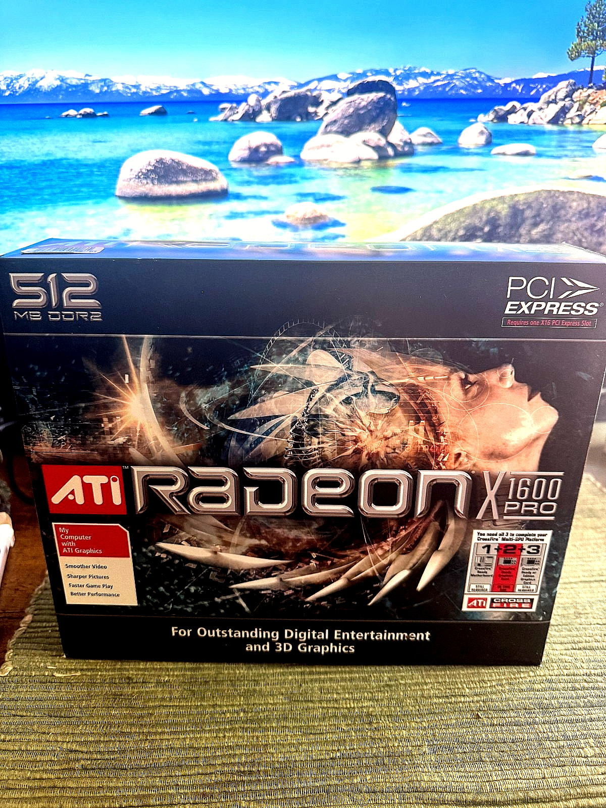 ATI Radeon X1600 Pro Graphics Card Box NEW
