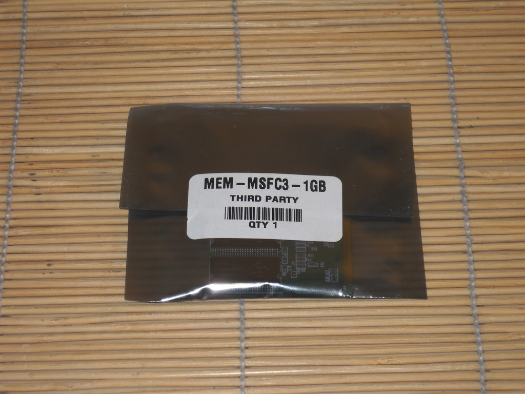 NEW MEM-MSFC3-1GB RAM DRAM Memory Storage for Cisco Sup720, Sup720-3B and MSFC2A