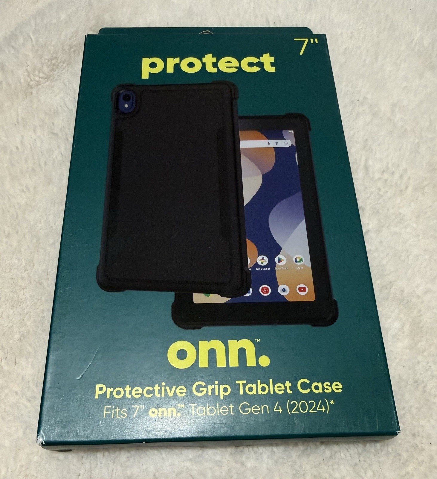 ONN Protective Grip Tablet Case. Fits 7” ONN tablet Gen 4 (2024)
