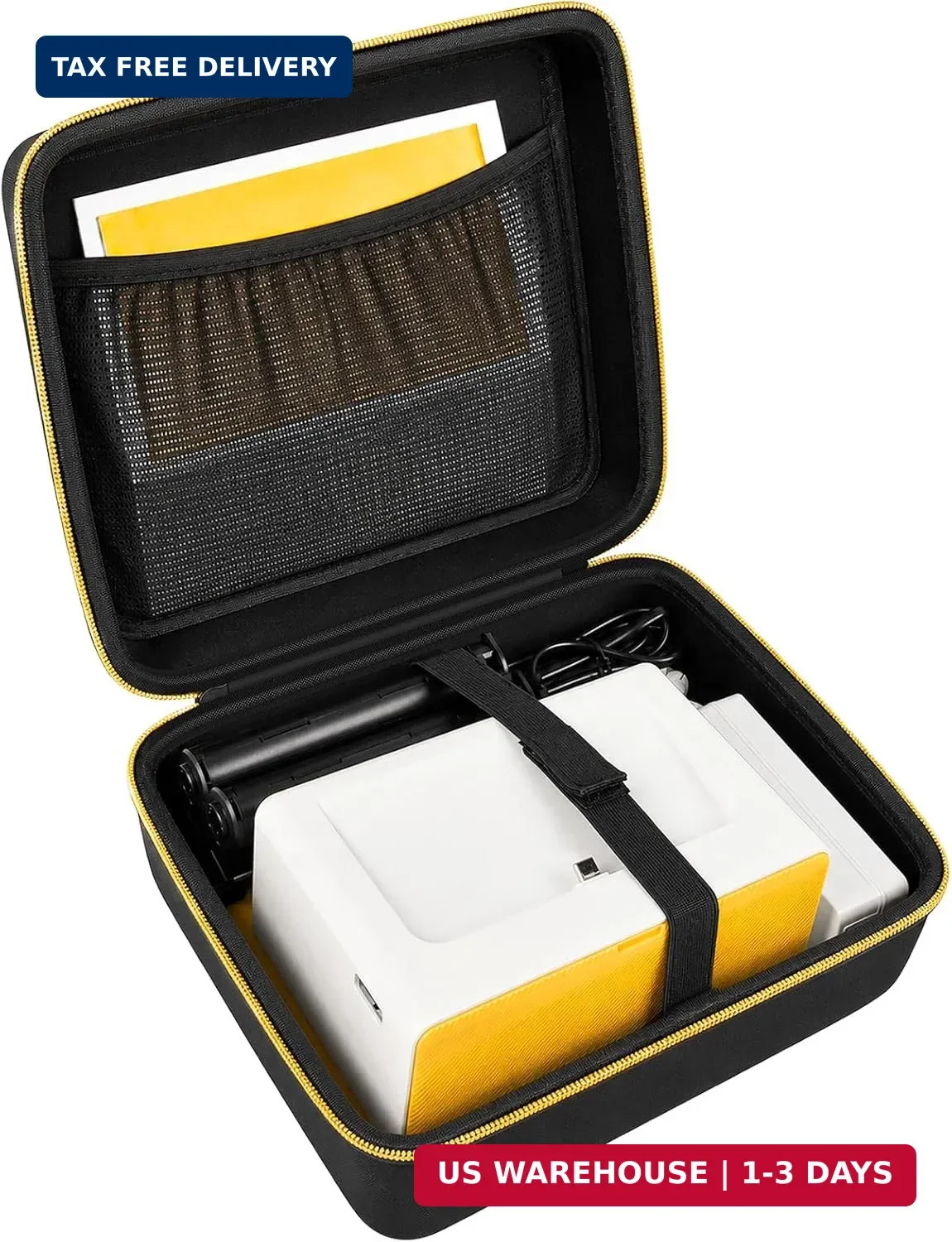 Boobowl Hard Carrying Case Compatible with Kodak Dock Plus 4PASS 4x6 Photo Print