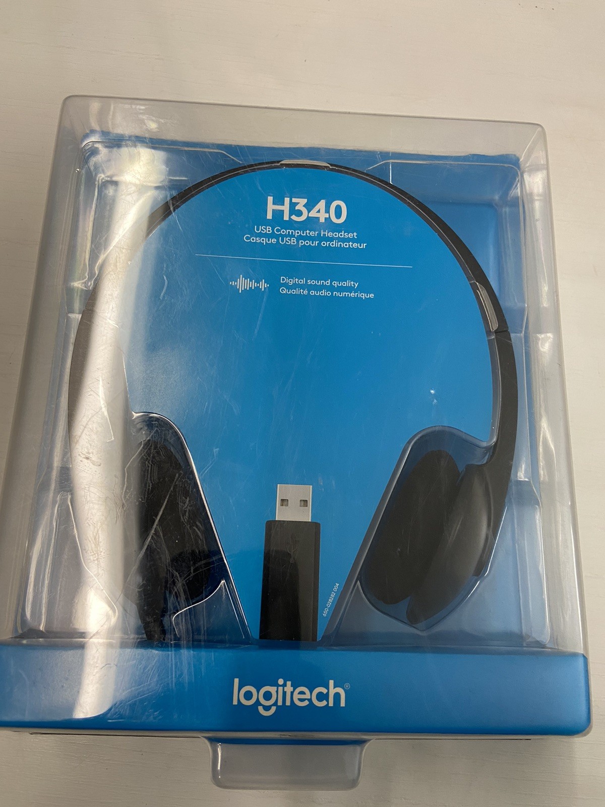 LOGITECH USB Computer Headset H340 NEW