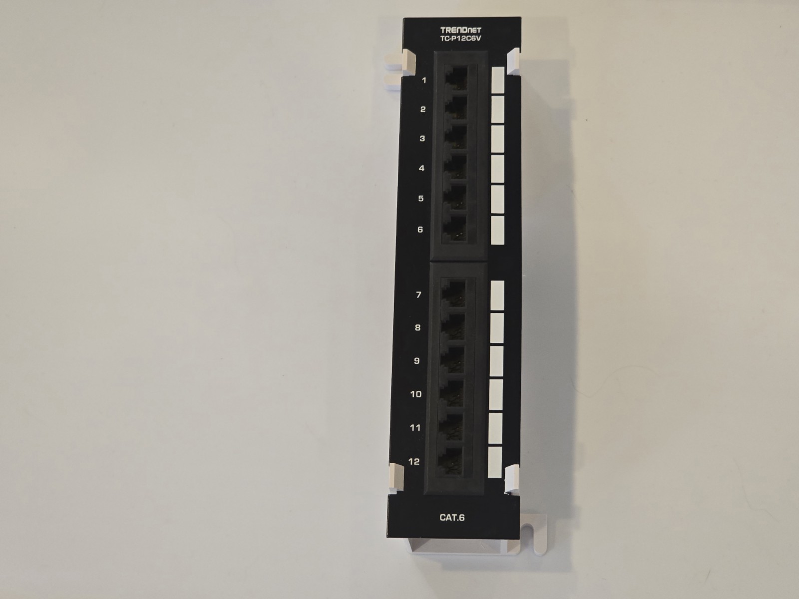 TRENDnet 12-Port Cat6 Unshielded Patch Panel TC-P12C6V